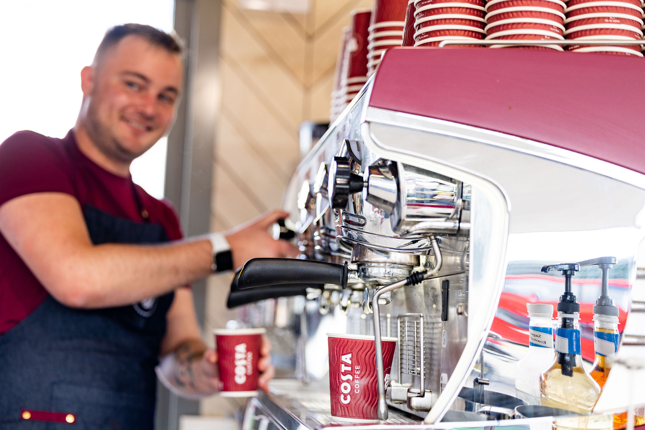 Costa Coffee brand partnerships